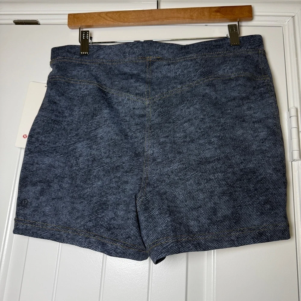 Lululemon Everlux Denim-Print Short 3